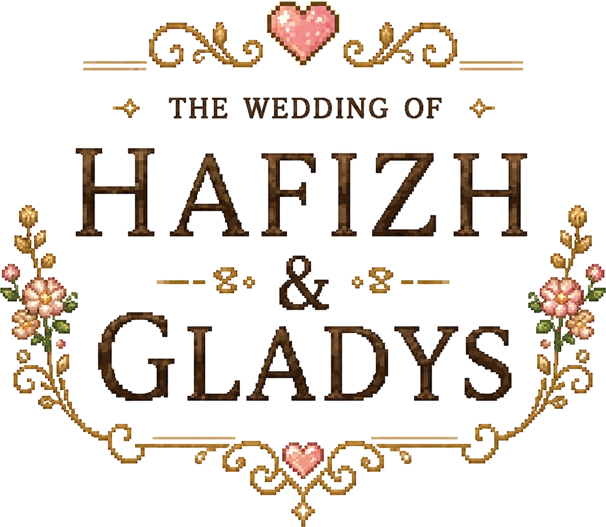 Pernikahan Hafizh dan Gladys