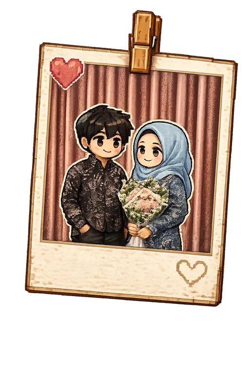 Foto kejutan kecil